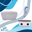 Apoya cabezas rectangular de chupas